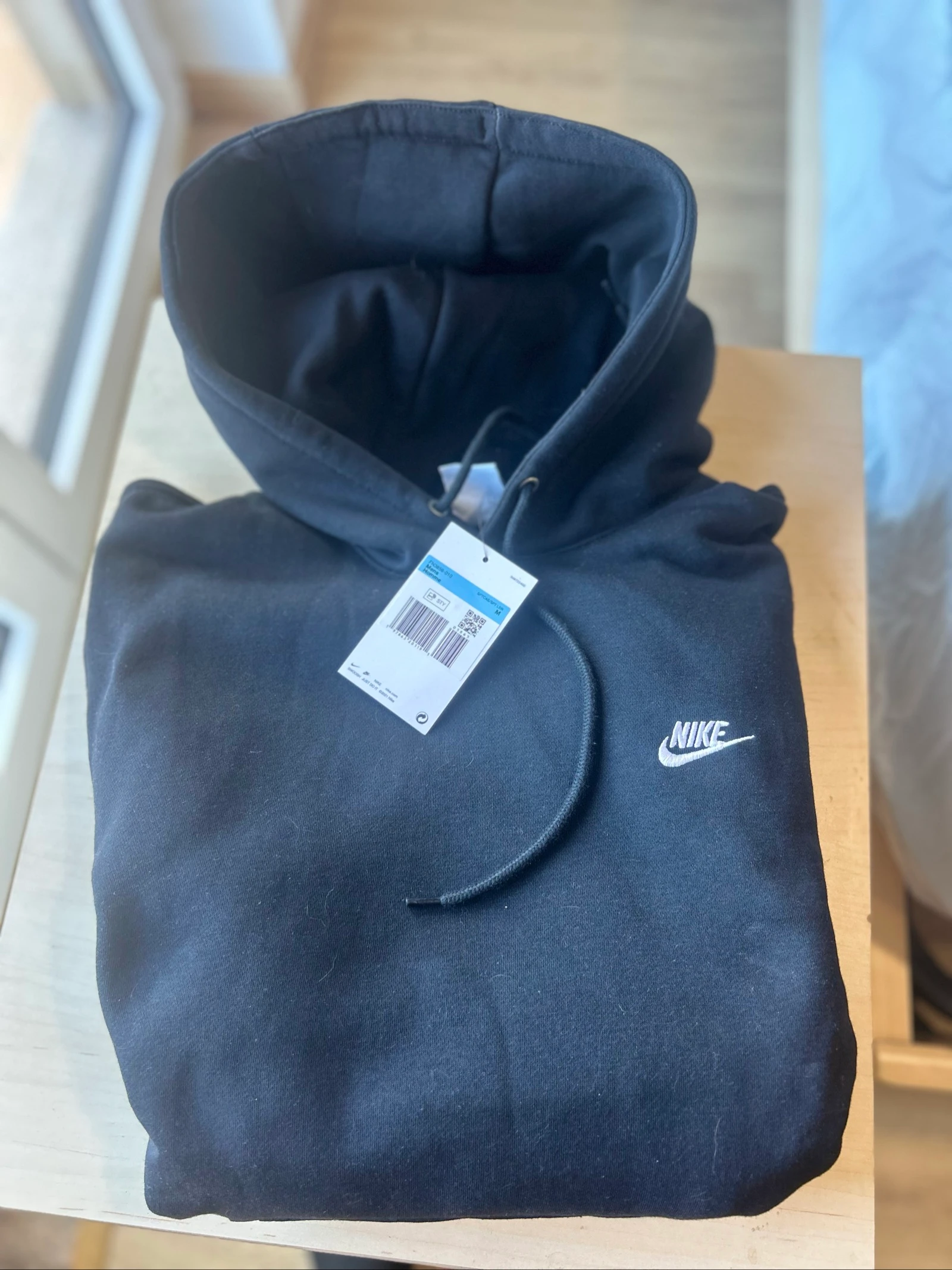 Nike Club Hoodie Noir - Taille M | Original | Excellent Prix – photo 3